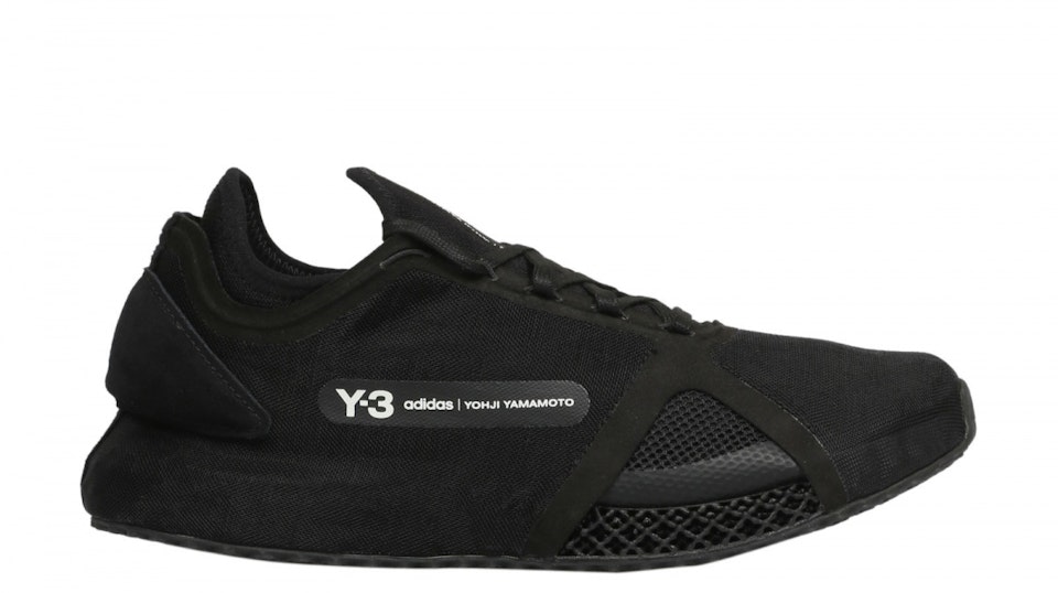 adidas Y-3 Runner 4D IO Triple Black Men's FZ4502 - US