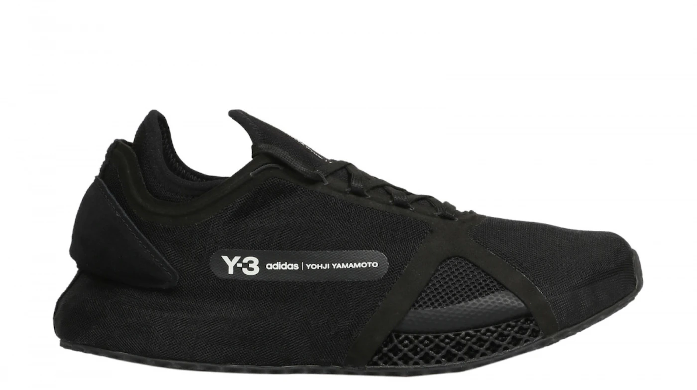 adidas Y-3 Runner 4D IO Triple Black Men's - FZ4502 - US