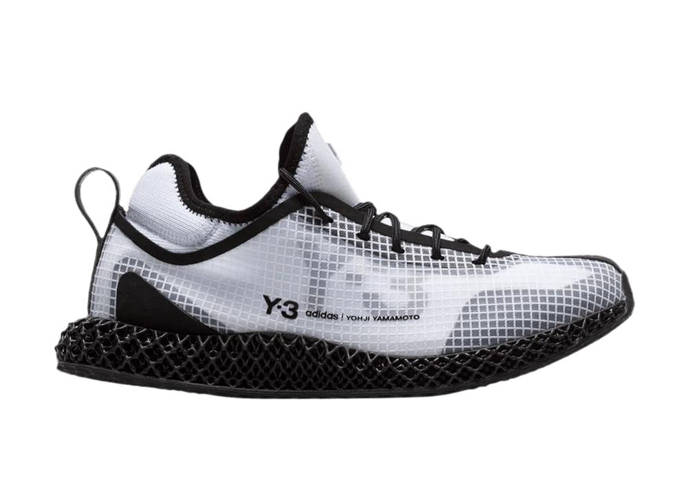 adidas Y-3 Runner 4D IO White Black