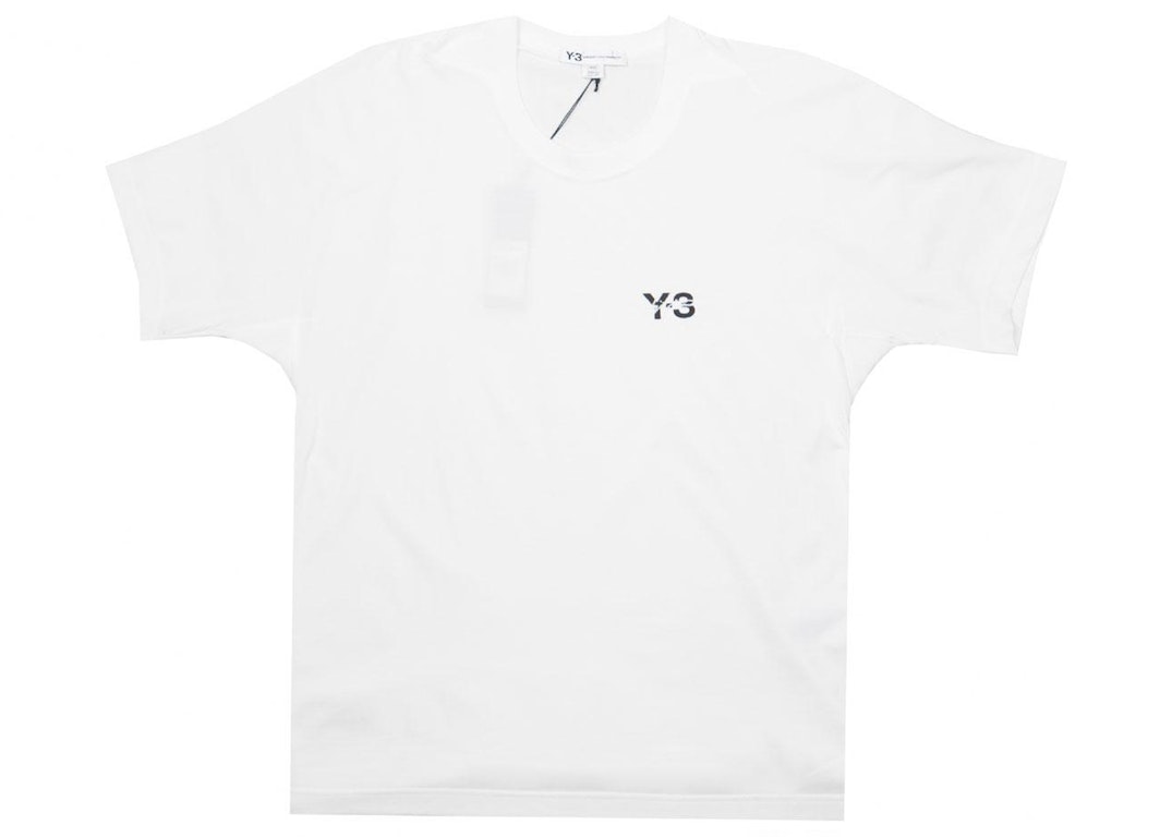Pre-owned Adidas Originals Adidas Y-3 Signature Short Sleeve Tee White