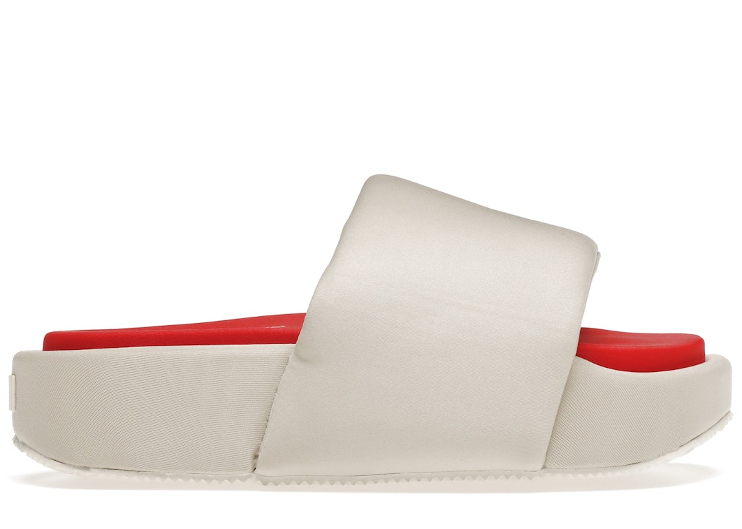 Pre-owned Adidas Originals Adidas Y-3 Slide Bliss In Bliss/off White/red