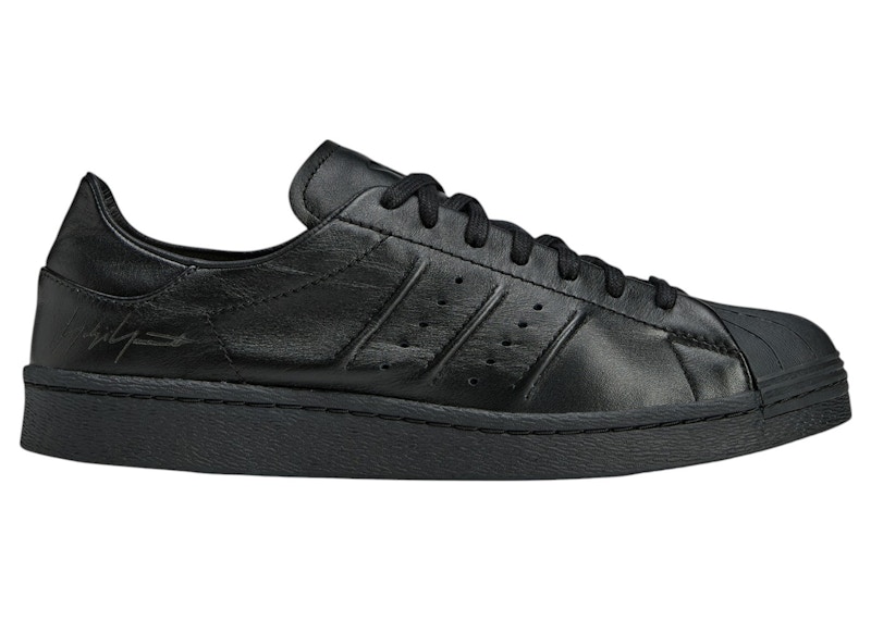 ◆正規品◆ADIDAS Y-3 GENDO SUPERSTAR BLACK◆関税/送料無料◆ Y-3 Black Gendo Superstar Sneakers Y-3