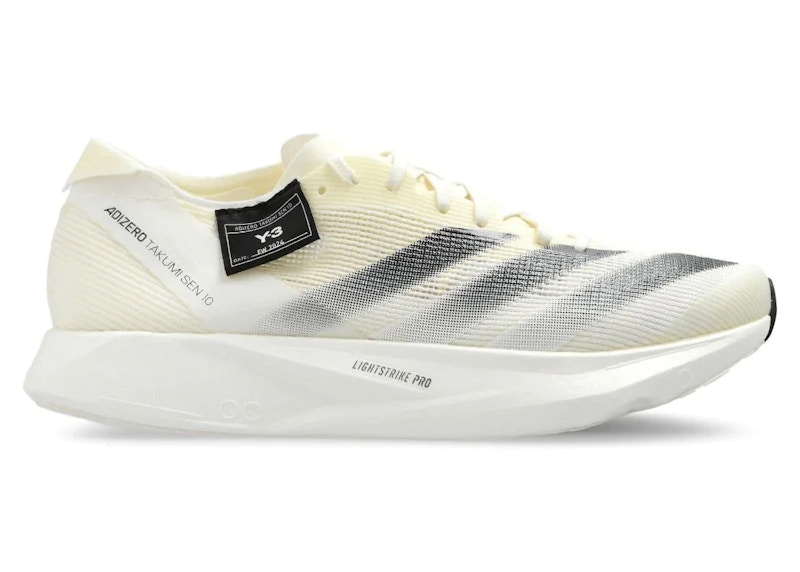 Pre-owned Adidas Originals Y3 Takumi Sen 10 Black (women's) Sneakers In Off/white