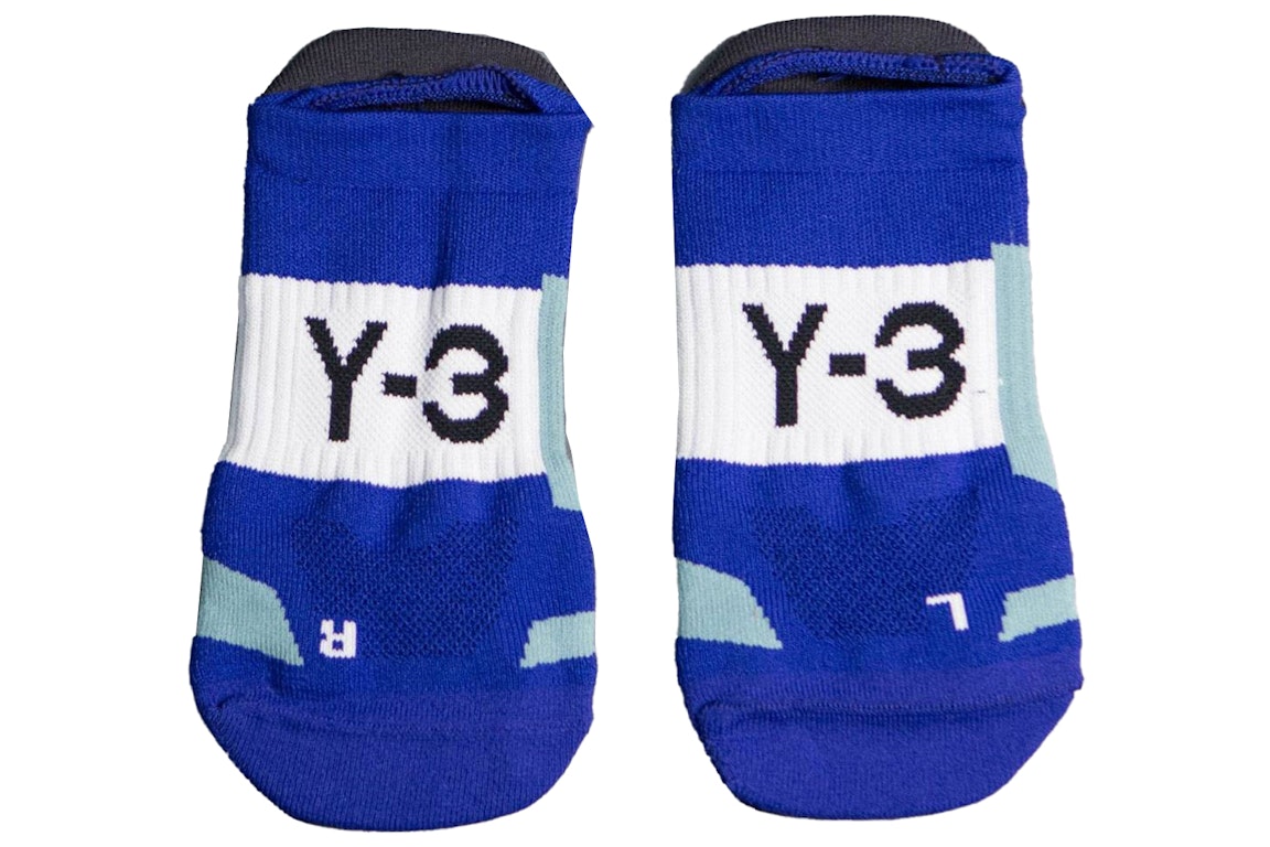 Pre-owned Adidas Originals Adidas Y-3 Tech Invisible Socks Gray/multi