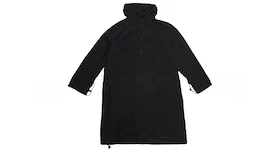 adidas Y-3 Tencel Cotton Hooded Long Sleeve Shirt Black