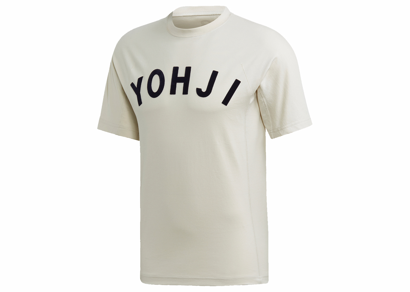 adidas Y-3 Yohji Letters Short Sleeve Tee Beige/Ecru