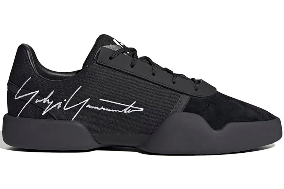 Y3 black 2024 and white trainers
