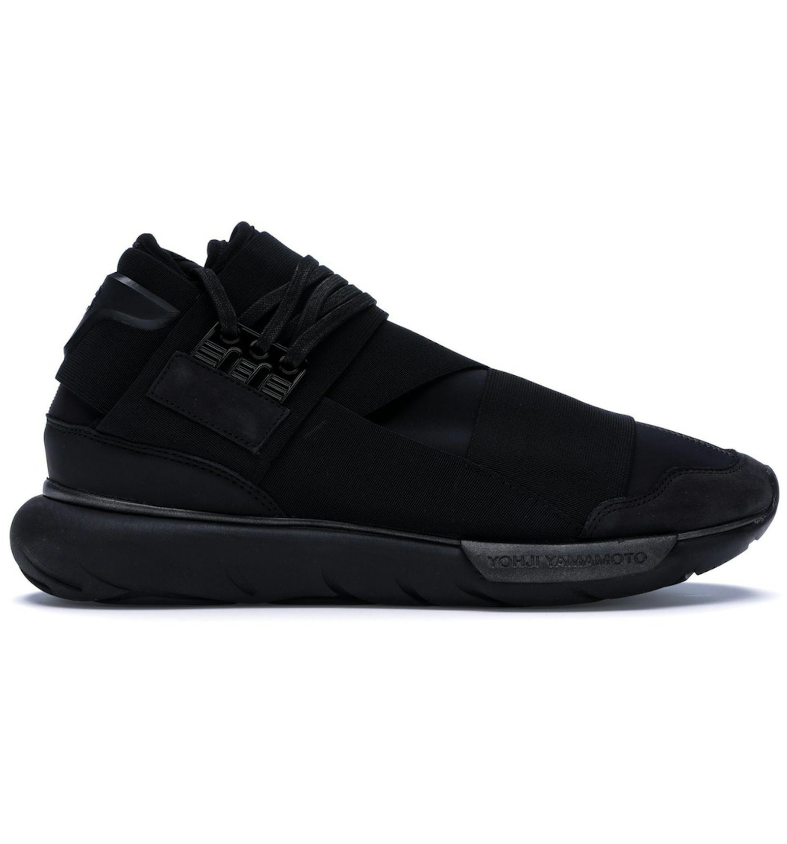 Y3 Qasa High Triple Black Men's - S83173 - US