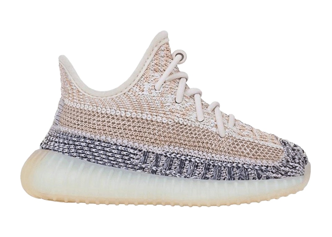 Pre-owned Adidas Originals Babies' Adidas Yeezy Boost 350 V2 Ash Pearl (infants) In Ash Pearl/ash Pearl/ash Pearl