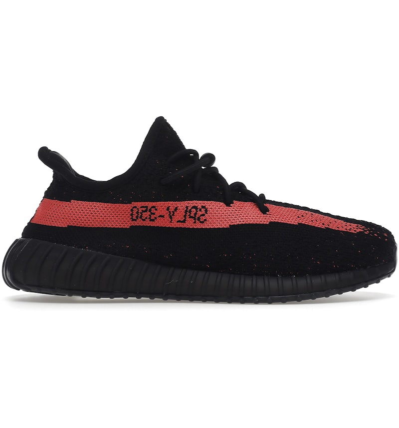 adidas Yeezy Boost 350 V2 Core Black Red (Kids) HP6591 US