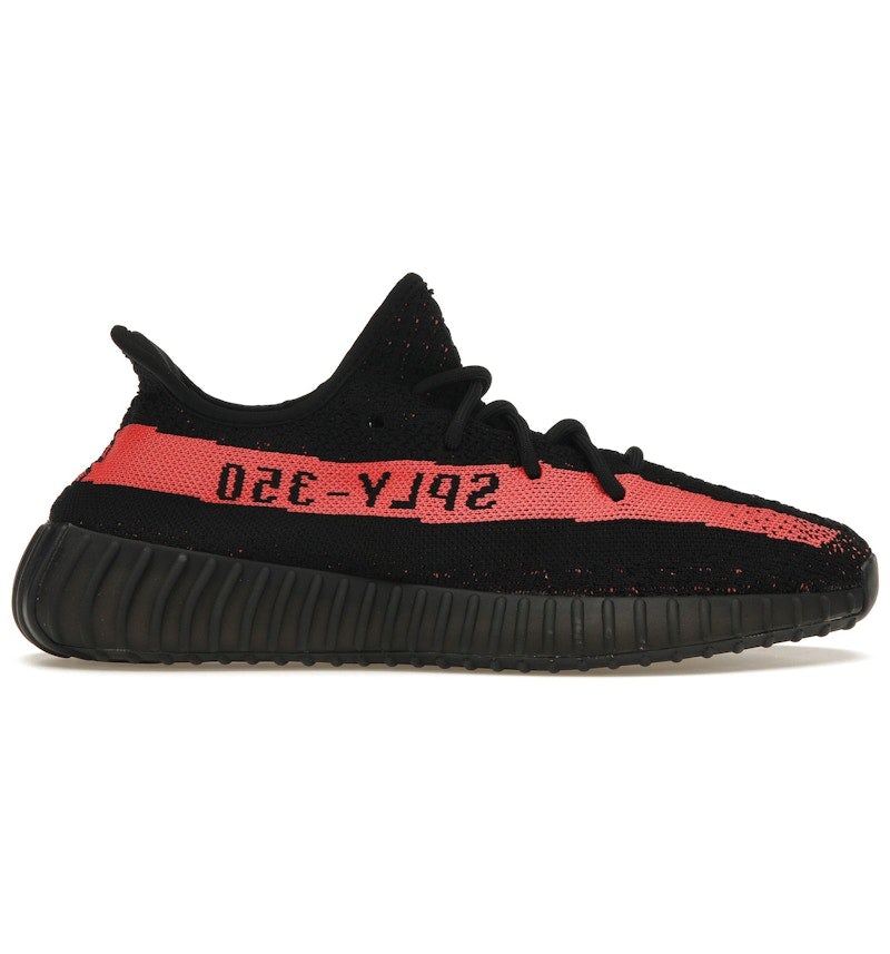 adidas Yeezy Boost 350 V2 Core Black Red Men's - BY9612 - US adidas Yeezy Boost 350 V2 Core Black Red Men's - BY9612 - US