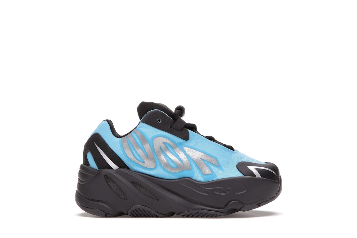 Pre-owned Adidas Originals Babies' Adidas Yeezy Boost 700 Mnvn Bright Cyan (infant) In Bright Cyan/black