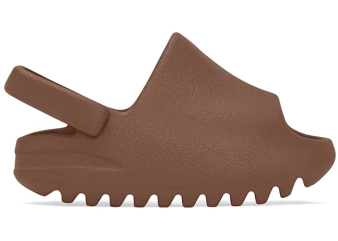 Pre-owned Adidas Originals Adidas Yeezy Slide Flax (infants) In Flax/flax/flax