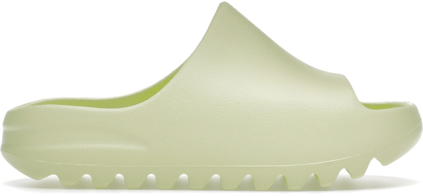 adidas Yeezy Slide Glow Green (2022 Restock) (Kids) Kids' - HQ4116