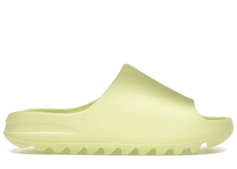 adidas Yeezy Slide Glow Green (2022/2023 Restock) Men's - HQ6447 - US