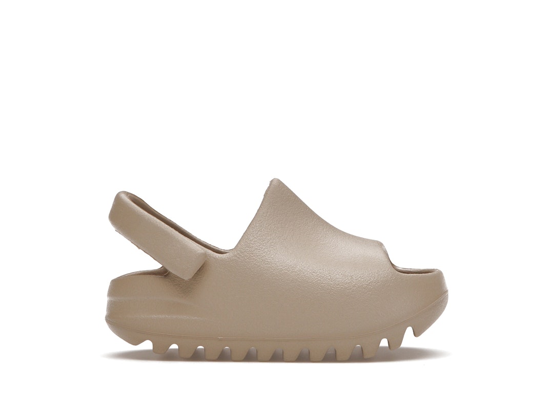 Pre-owned Adidas Originals Adidas Yeezy Slide Pure (restock Pair) (infants) In Pure/pure/pure