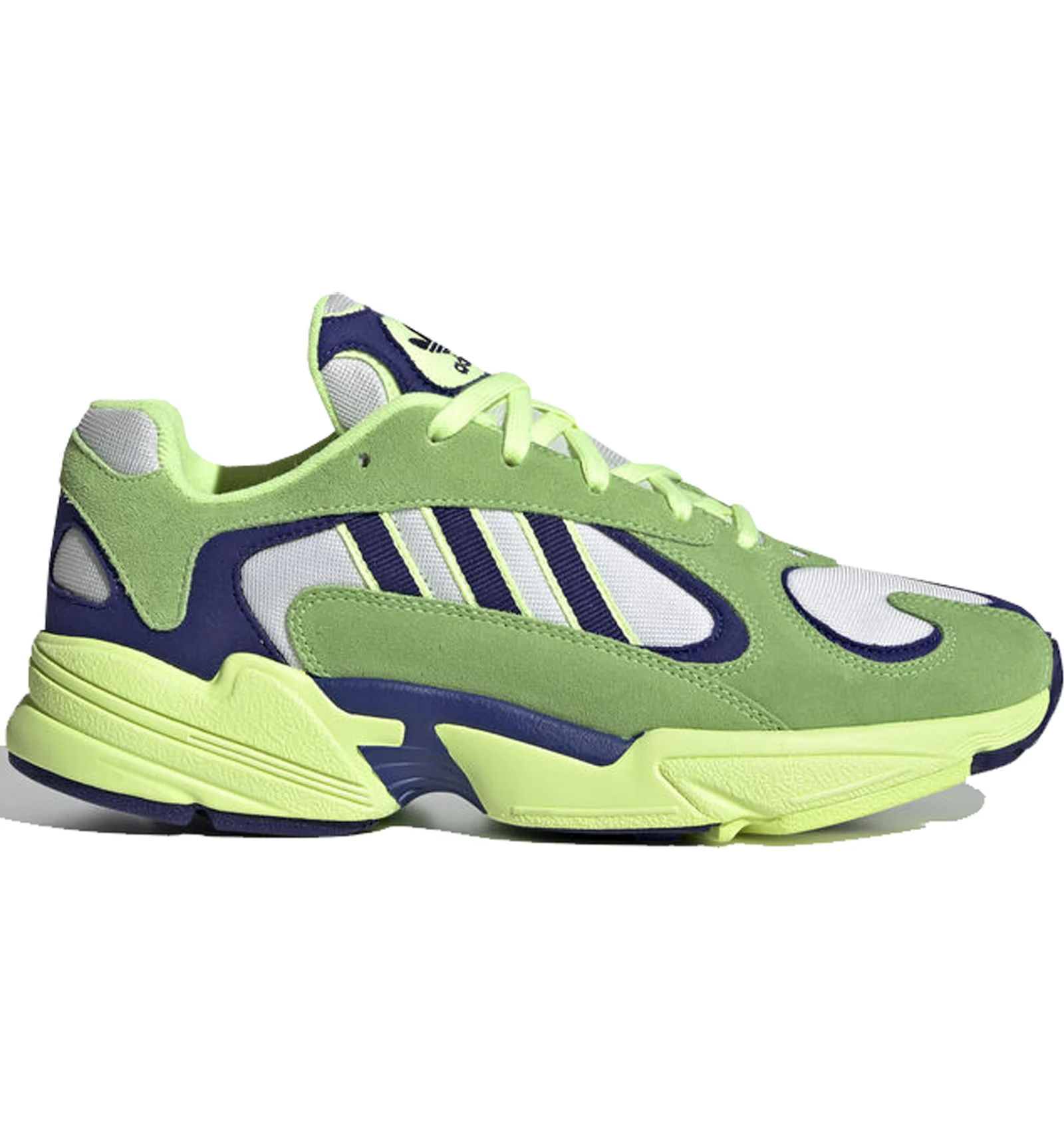 Mens adidas yung green hotsell