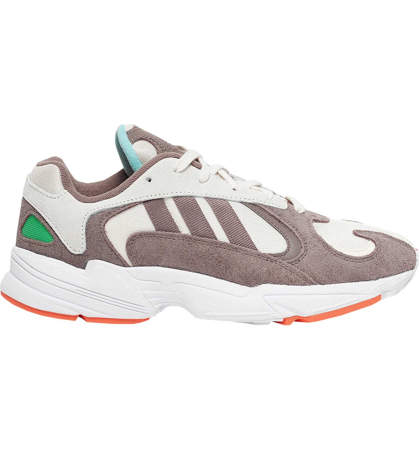 Adidas yung discount 1 homme marron