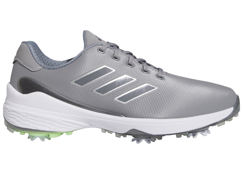 充実の品 ZG23 adidas Lightstrike Silver Metallic Iron Grey Golf シューズ(男性用)