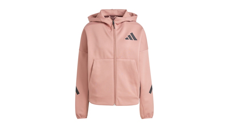 adidas Z.N.E. Full-Zip Hoodie Warm Clay - SS25 - US