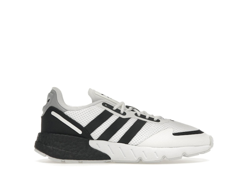 adidas ZX 1K Boost White Solar Yellow Men's - H69037 - US