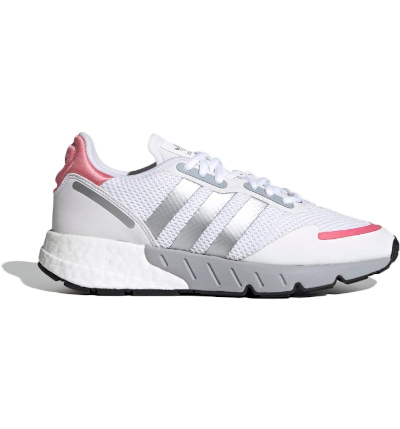 adidas ZX 1K Boost White Silver Metallic (Women's) FY5654 US