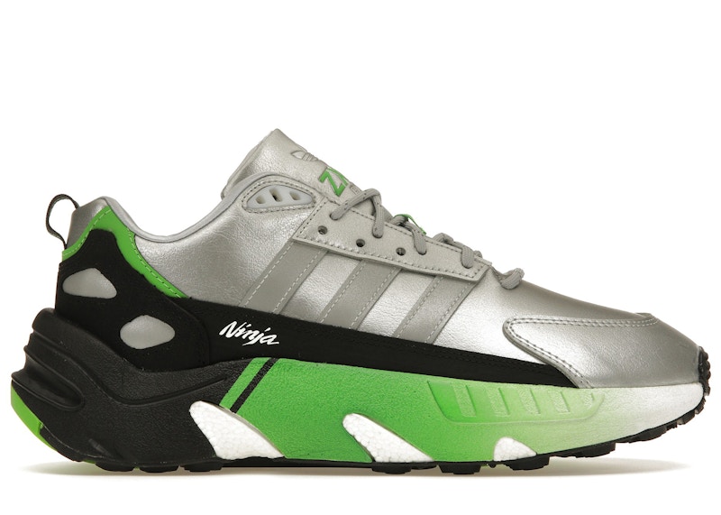 adidas ZX 22 Boost Kawasaki Ninja Silver Metallic