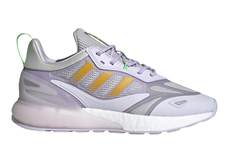 adidas ZX 2K Boost Grey Two Signal Cyan (Women's)