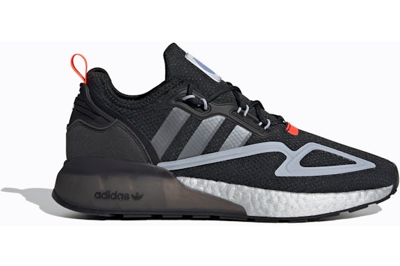 adidas ZX 2K Boost Black Halo Silver