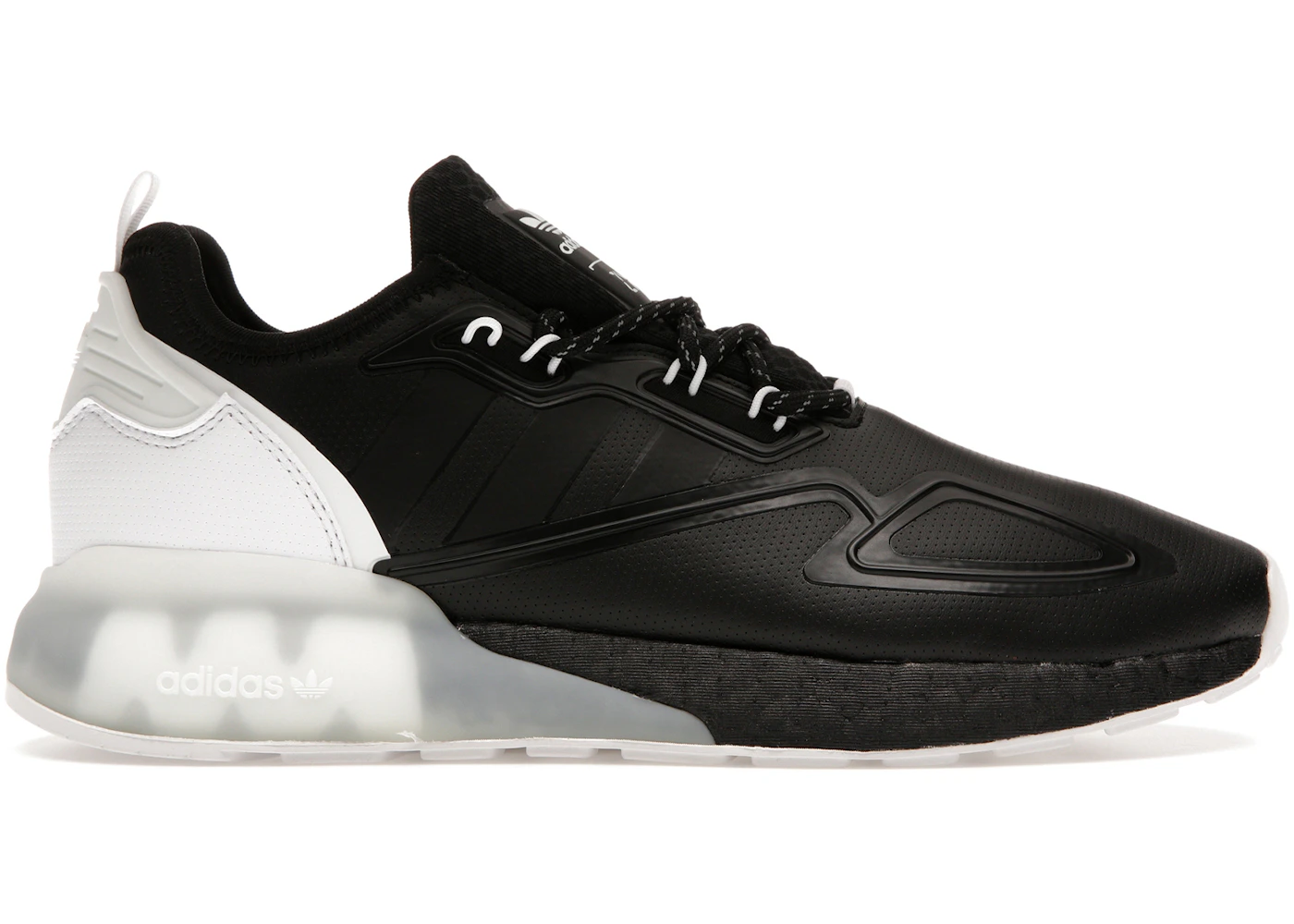 adidas ZX 2K Boost Black White Men's - S42835 - US