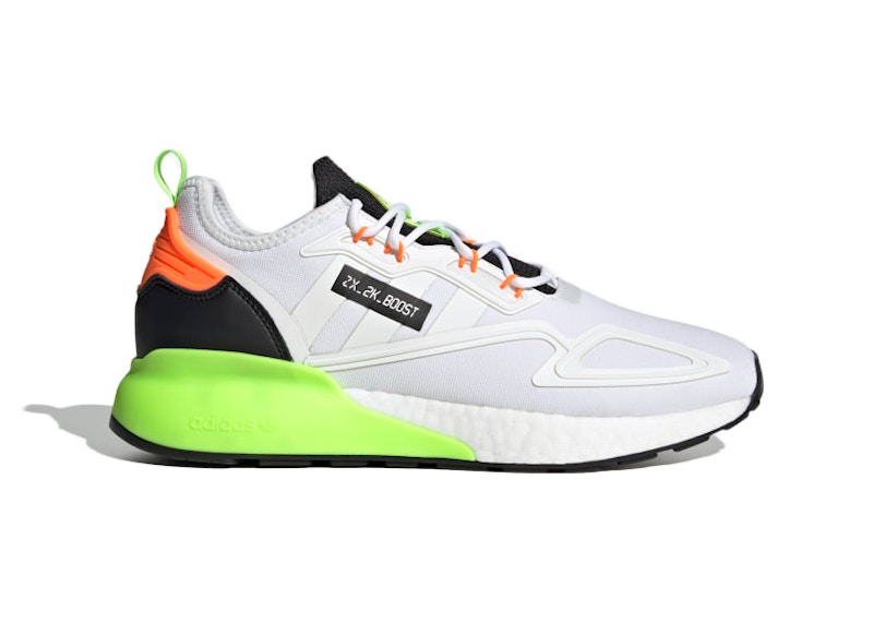 adidas ZX 2K Boost Cloud White Green Men's - GV7380 - US