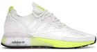 adidas ZX 2K Boost Cloud White Solar Yellow