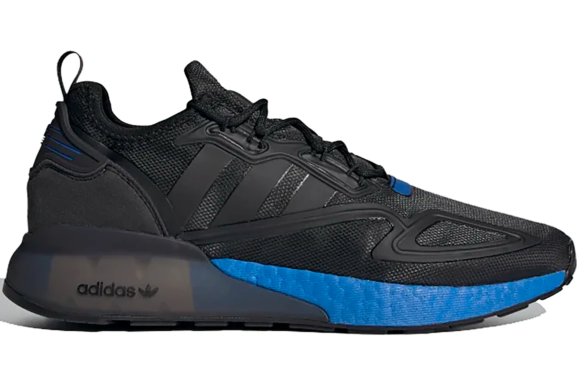 adidas ZX 2K Boost Core Black Glow Blue - FX7029 - CA