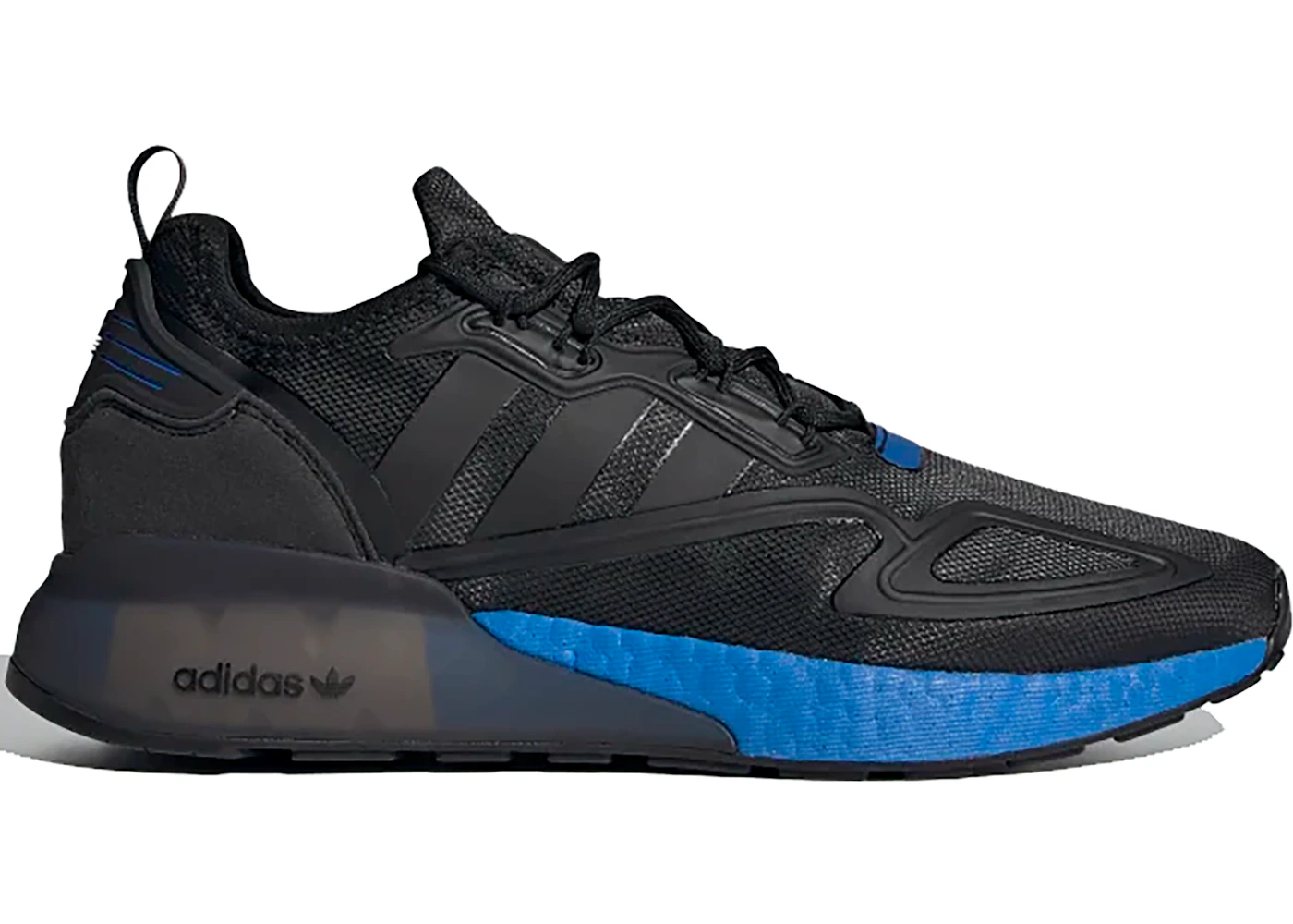 adidas ZX 2K Boost Core Black Glow Blue