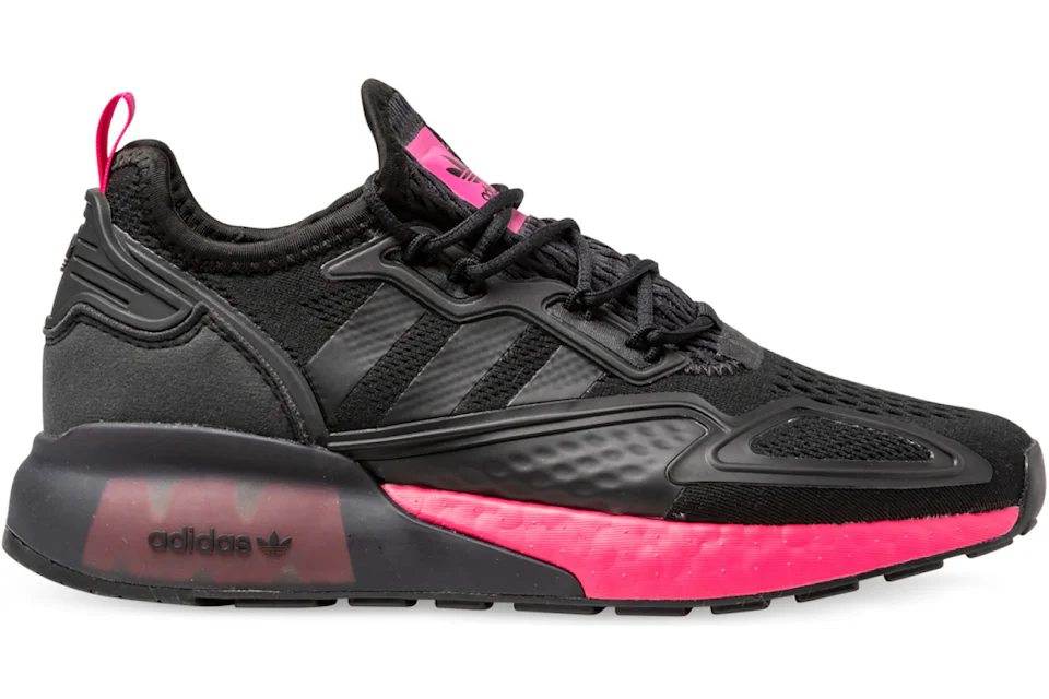 adidas ZX 2K Boost Core Black Shock Pink Women s