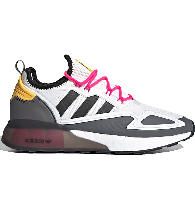 adidas ZX 2K Boost Ninja Time En Blanco Nube Hombre - FZ0480 - US adidas ZX 2K Boost Ninja Time En Blanco Nube Hombre - FZ0480 - US