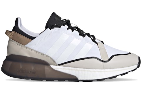 adidas ZX 2K Boost Blanco Puro Marrón Negro Hombre G57962 US
