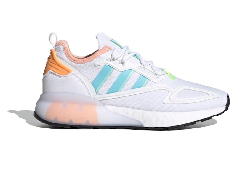 adidas ZX 2K Boost White Pink Blue (Women's) - FY0605 - US