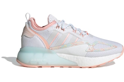 adidas ZX 2K White Haze Coral (Youth) GZ7456 US