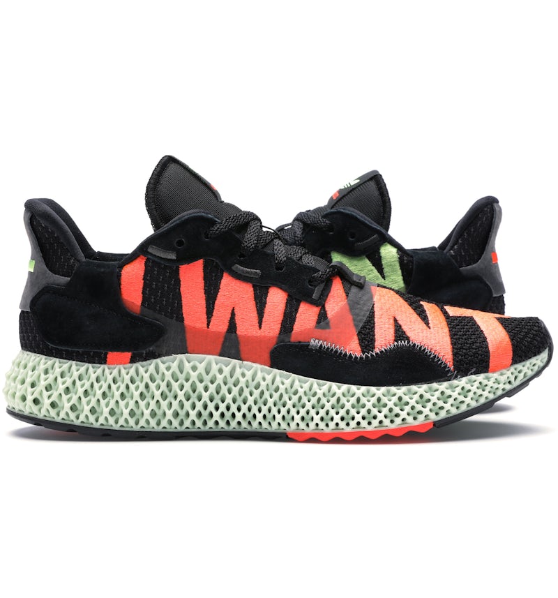 adidas ZX 4000 4D Quiero Puedo Negro Hombre EF9625 ES