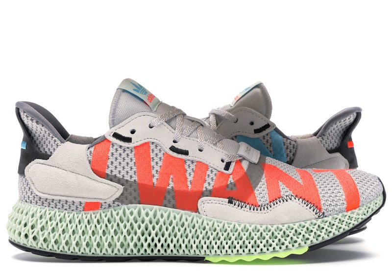 adidas ZX 4000 4D I Want I Can Men's - EF9624 - US