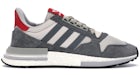 adidas ZX 500 RM Grau Four Scharlachrot