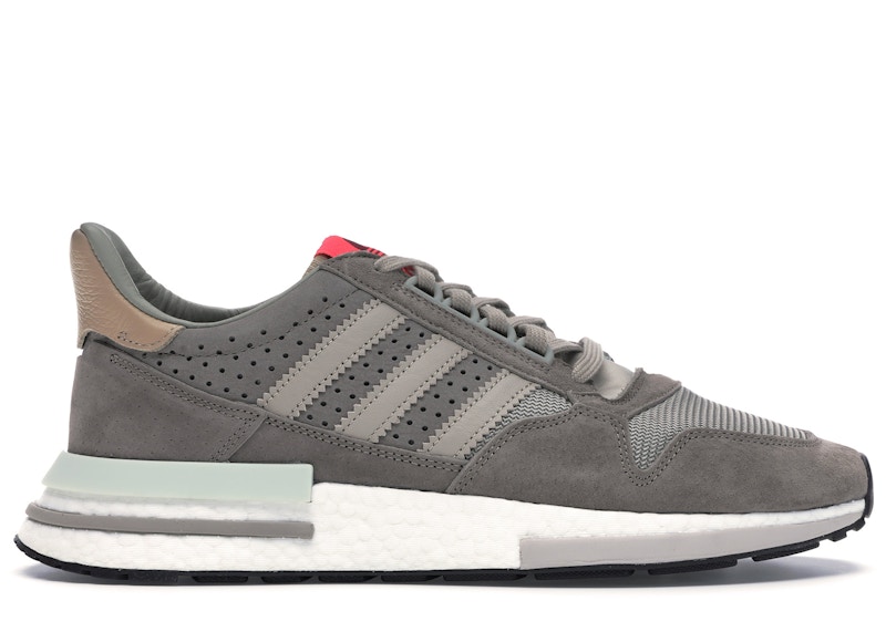 adidas ZX 500 RM Grey Five Clear Orange Men's - B42217 - US