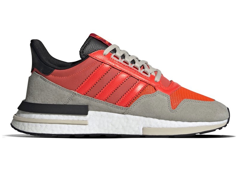 Adidas zx 500 hot sale rm grey four scarlet