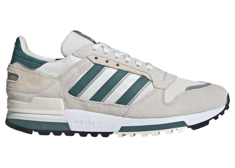 クリスタルホワイト adidas ZX 600 Crystal White Preloved Teal Core White Men's