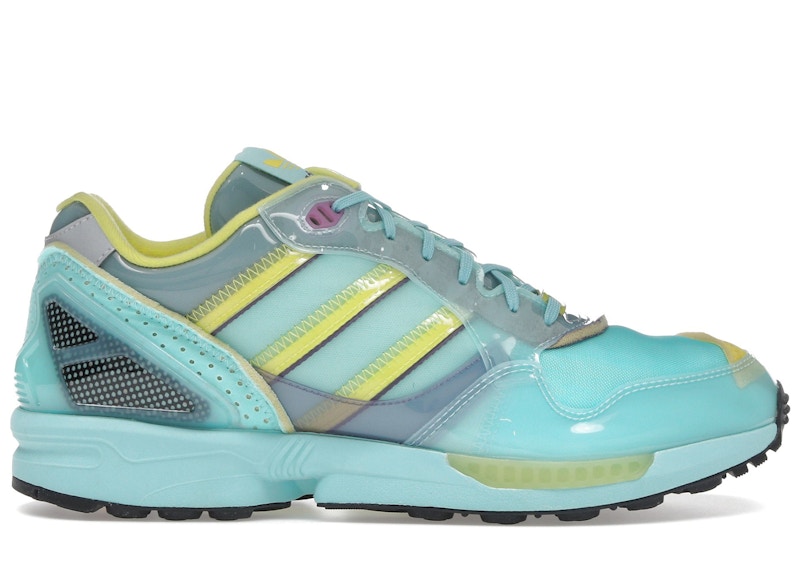 靴 adidas adidas ZX 6000 Inside Out XZ 0006 Aqua Men's - GZ2710 - US