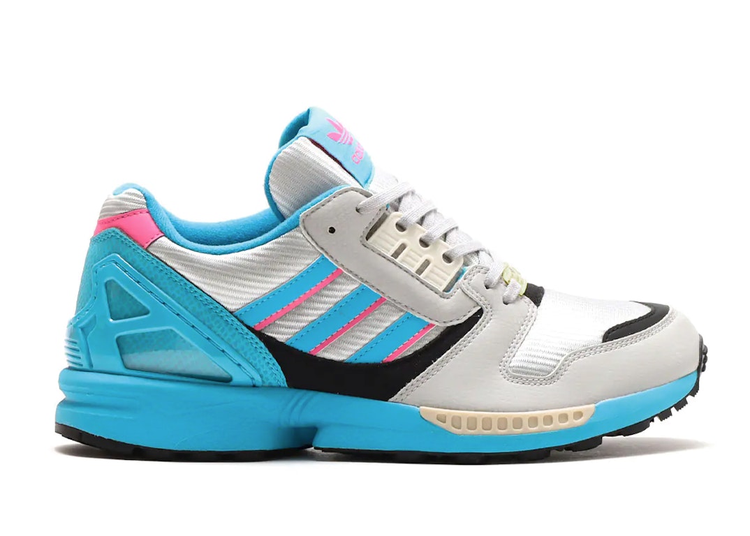 Pre-owned Adidas Originals Adidas Zx 8000 Atmos G-snk 5 In Grey Two/signal Cian/solar Pink