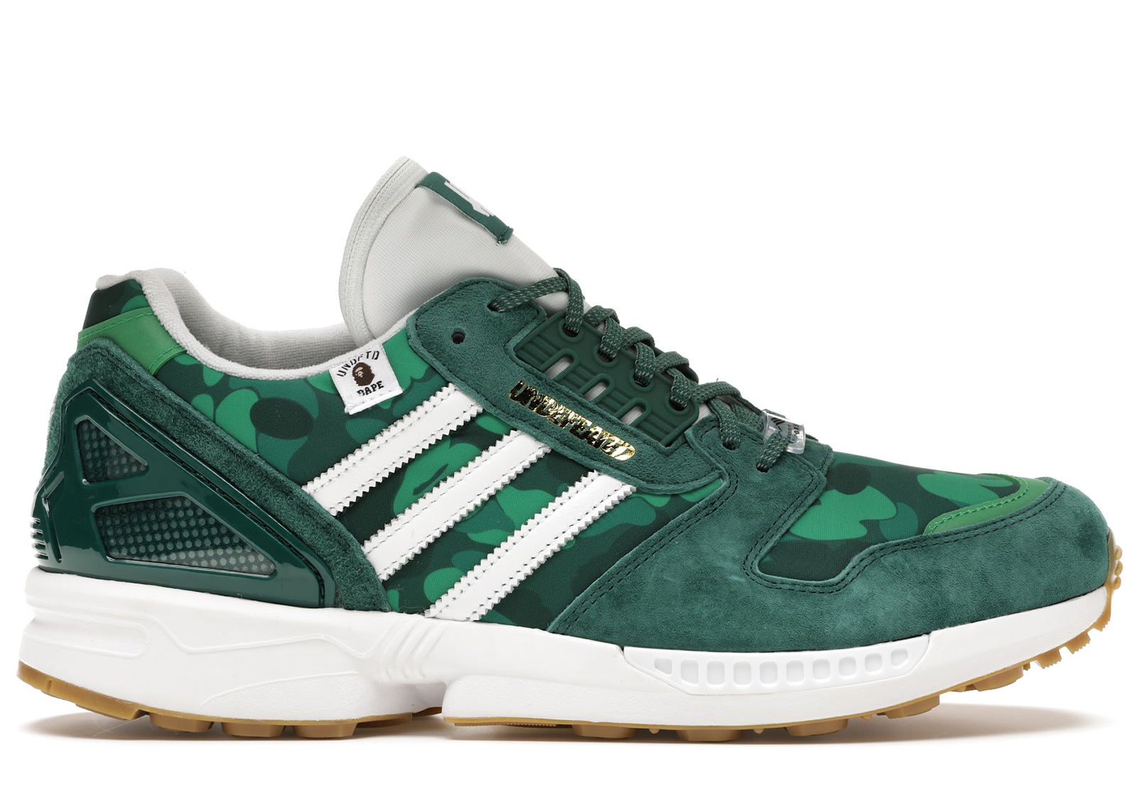 adidas ZX 8000 Bape Undefeated Green Men's - FY8851 - US