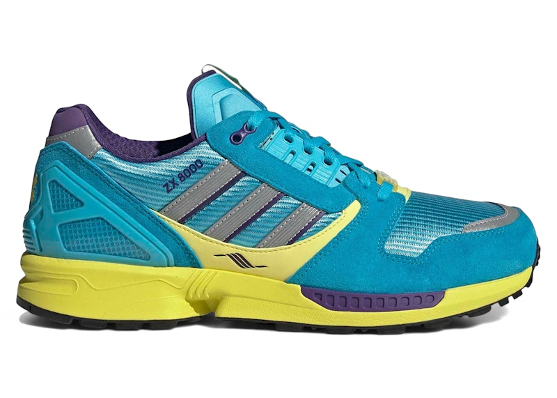 adidas ZX 8000 Consortium Blue Glow Unity Purple Men's - JQ6739 - US