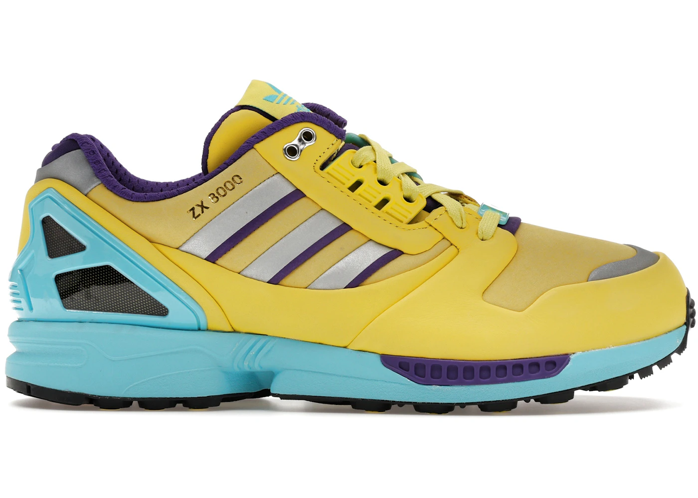 adidas ZX 8000 Consortium Yellow Blue Glow